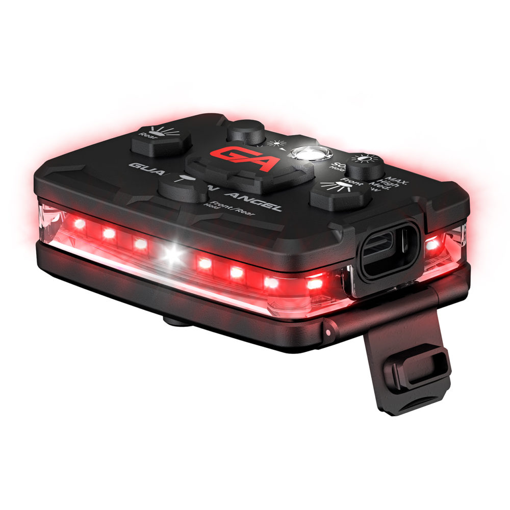 Red/Red Wearable Safety Light