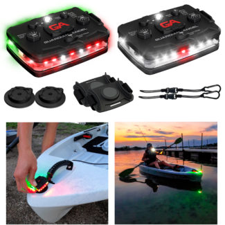 Kayak Light Led Rechargeable Red Green Uscg