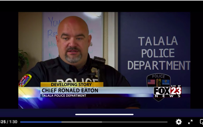 Guardian Angel featured on Fox 23 - Talala Police Department