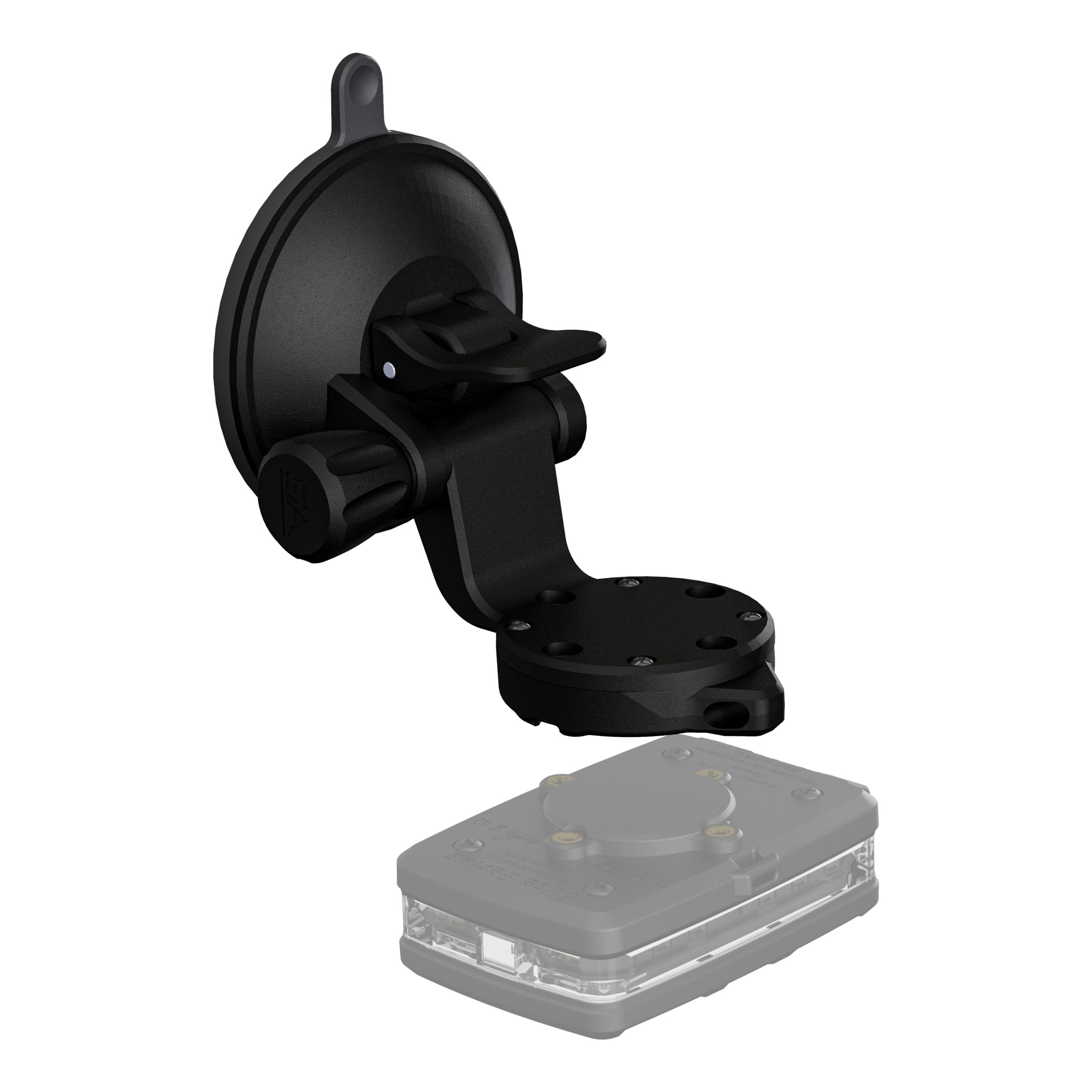 The XCLEAR Nano-Suction Mount.