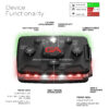 Guardian Angel Elite Series - Red / Green Device Functionality