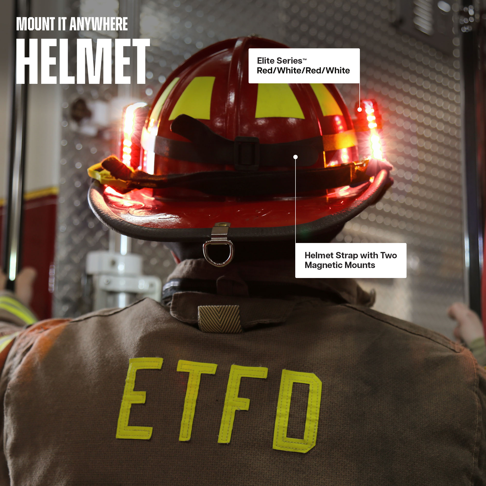 Guardian Angel Helmet Mounted Firefighter Light