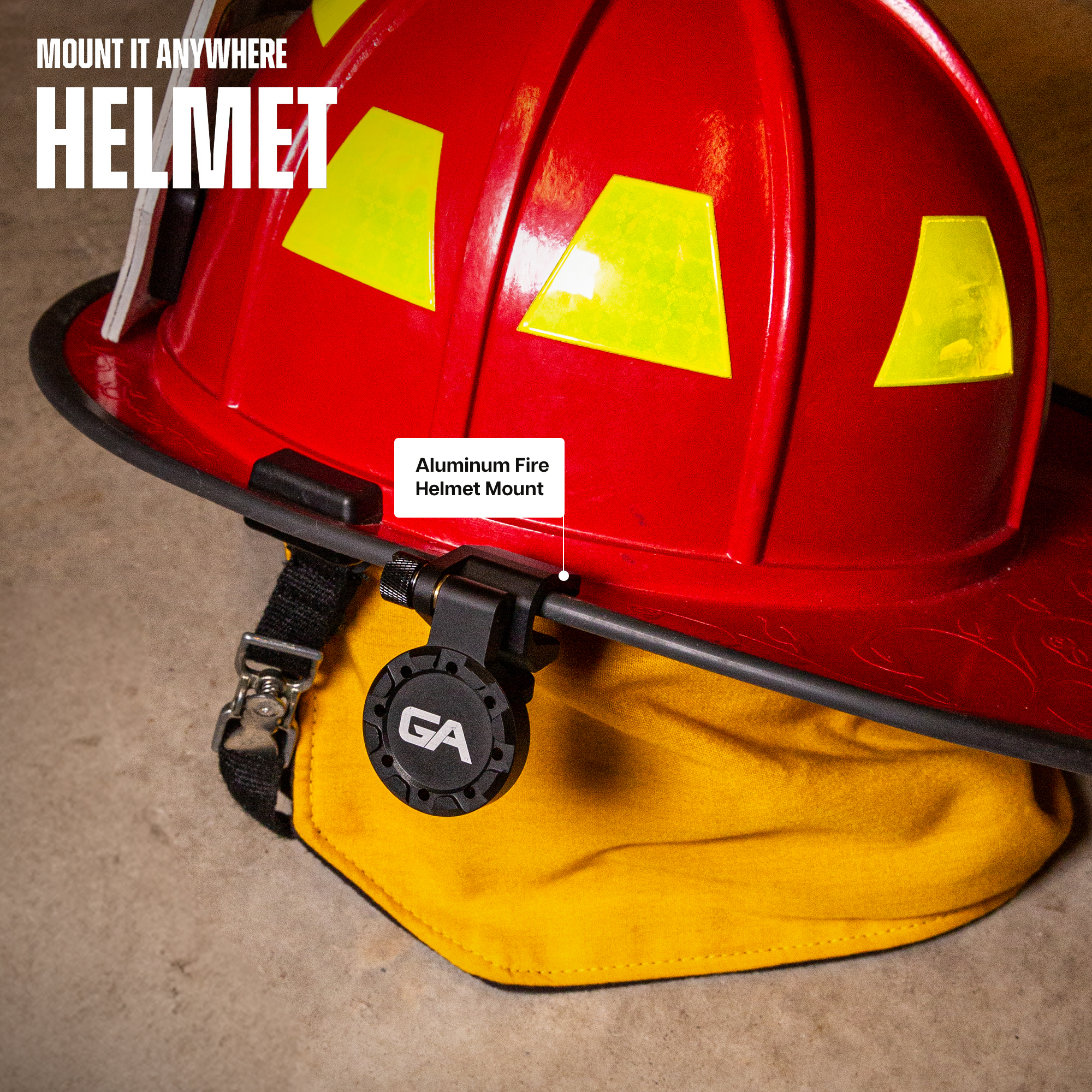 Guardian Angel Helmet Mounted Firefighter Light FHA