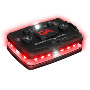 guardian angel safety device with red lights