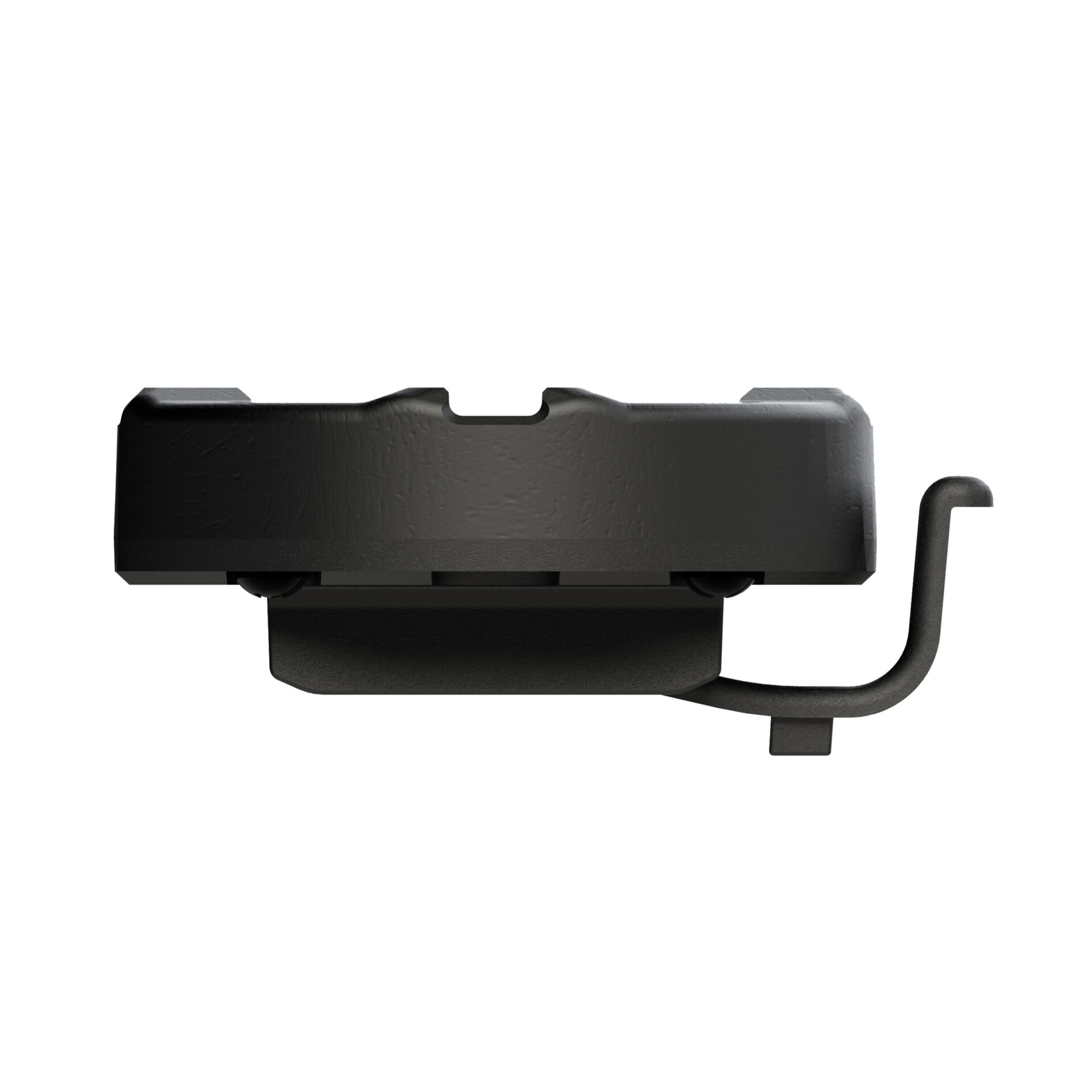 military helmet rail mount for guardian angel device