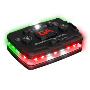 guardian angel safety device with green and red lights