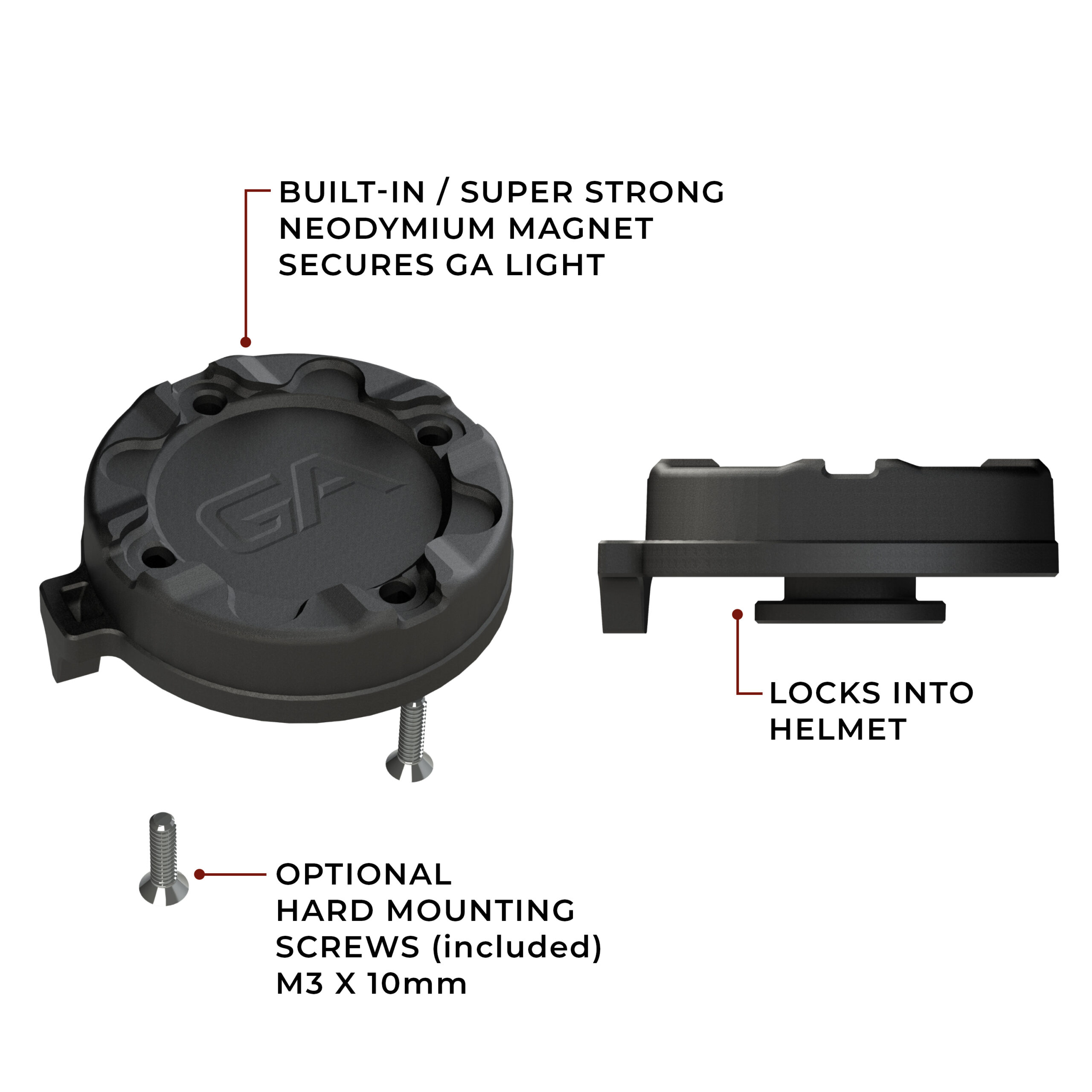 Euro Fire Helmet Mount
