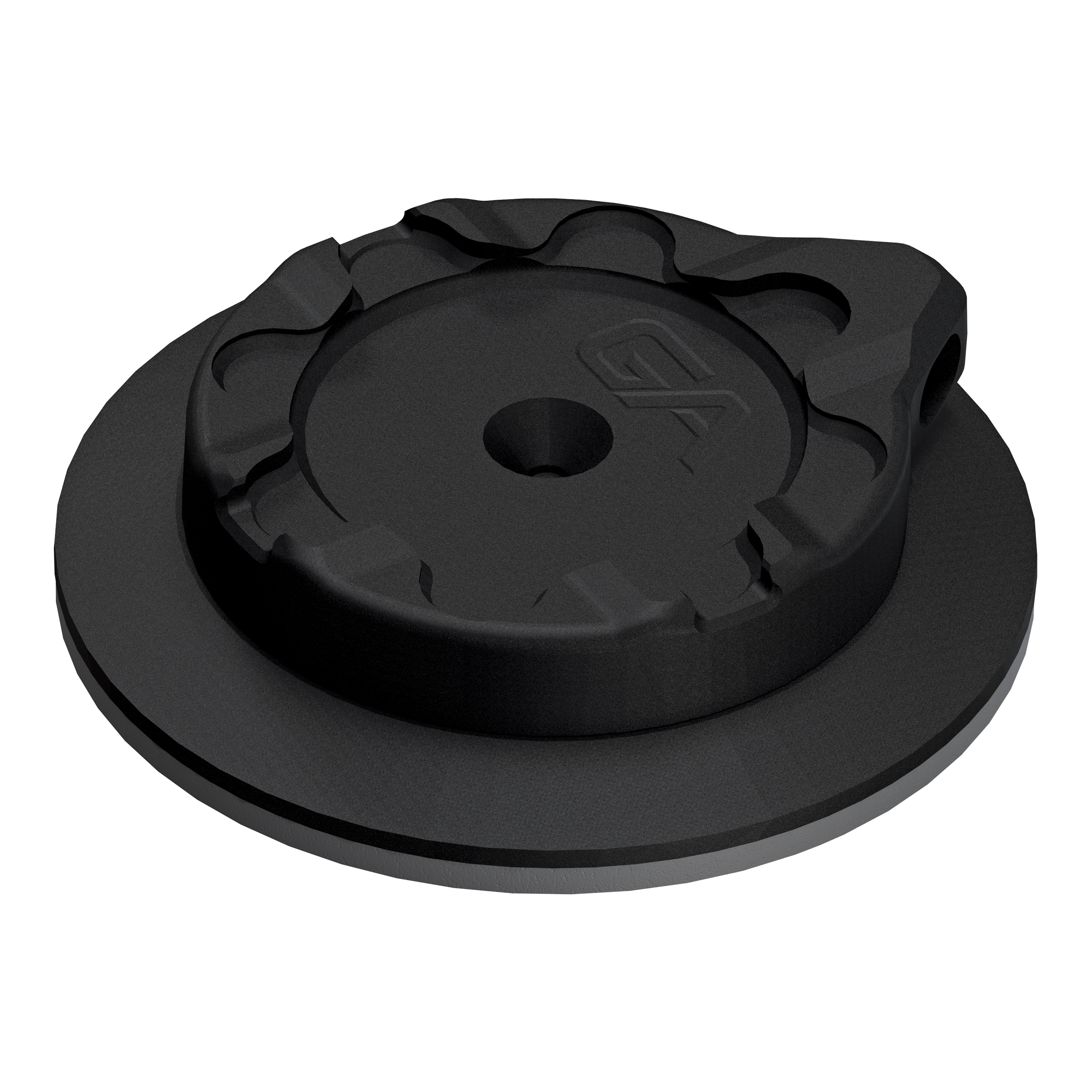 nonmetallic surface adhesive & screw magnetic mount