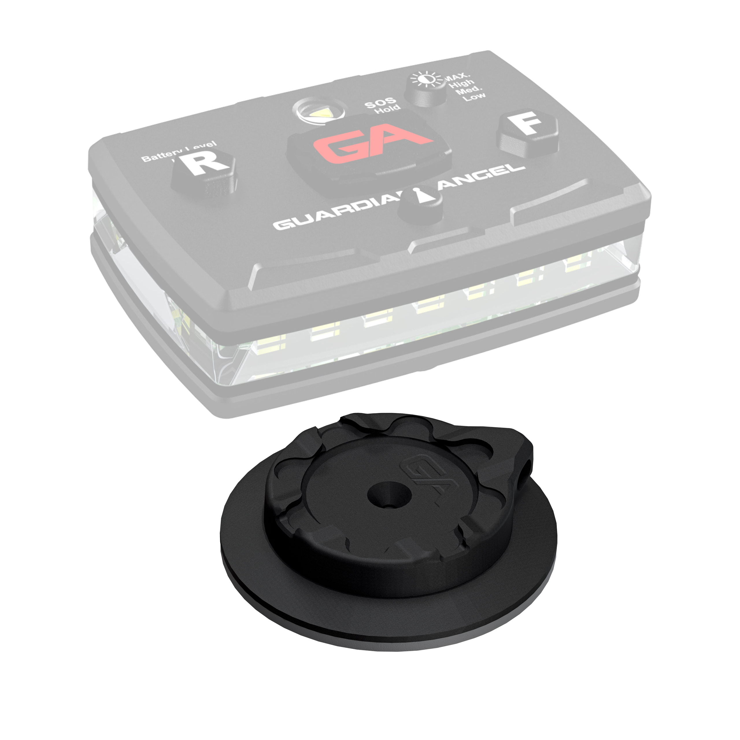 Nonmetallic Surface Adhesive & Screw Magnetic Mount