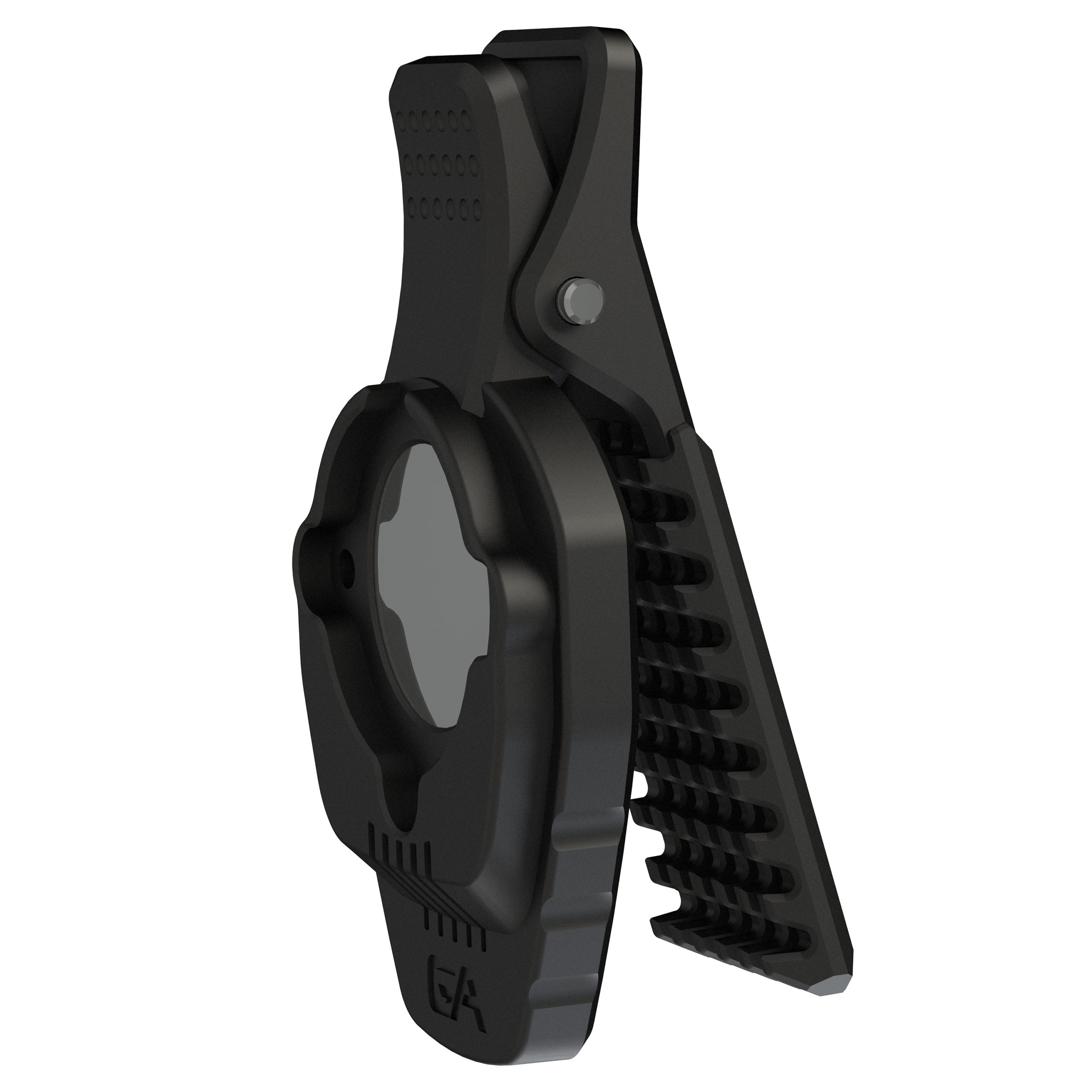 jaw clip mount for guardian angel safety devices