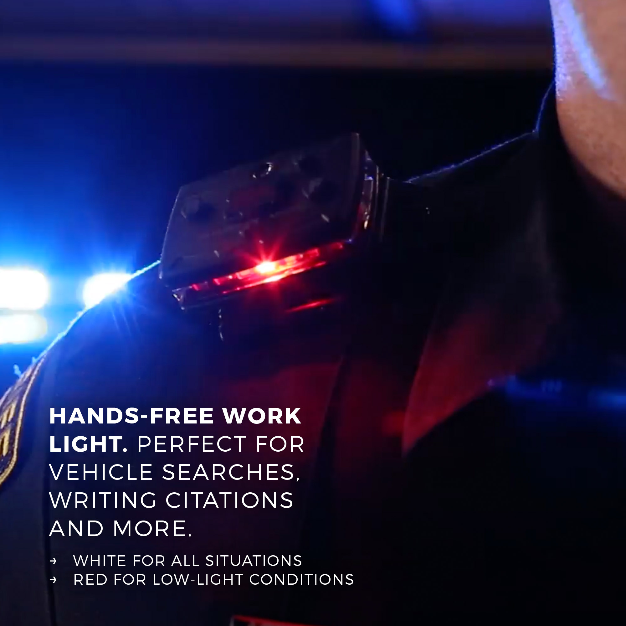 Red and blue cop lights clearance