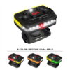 multi-colored roadside safety light device