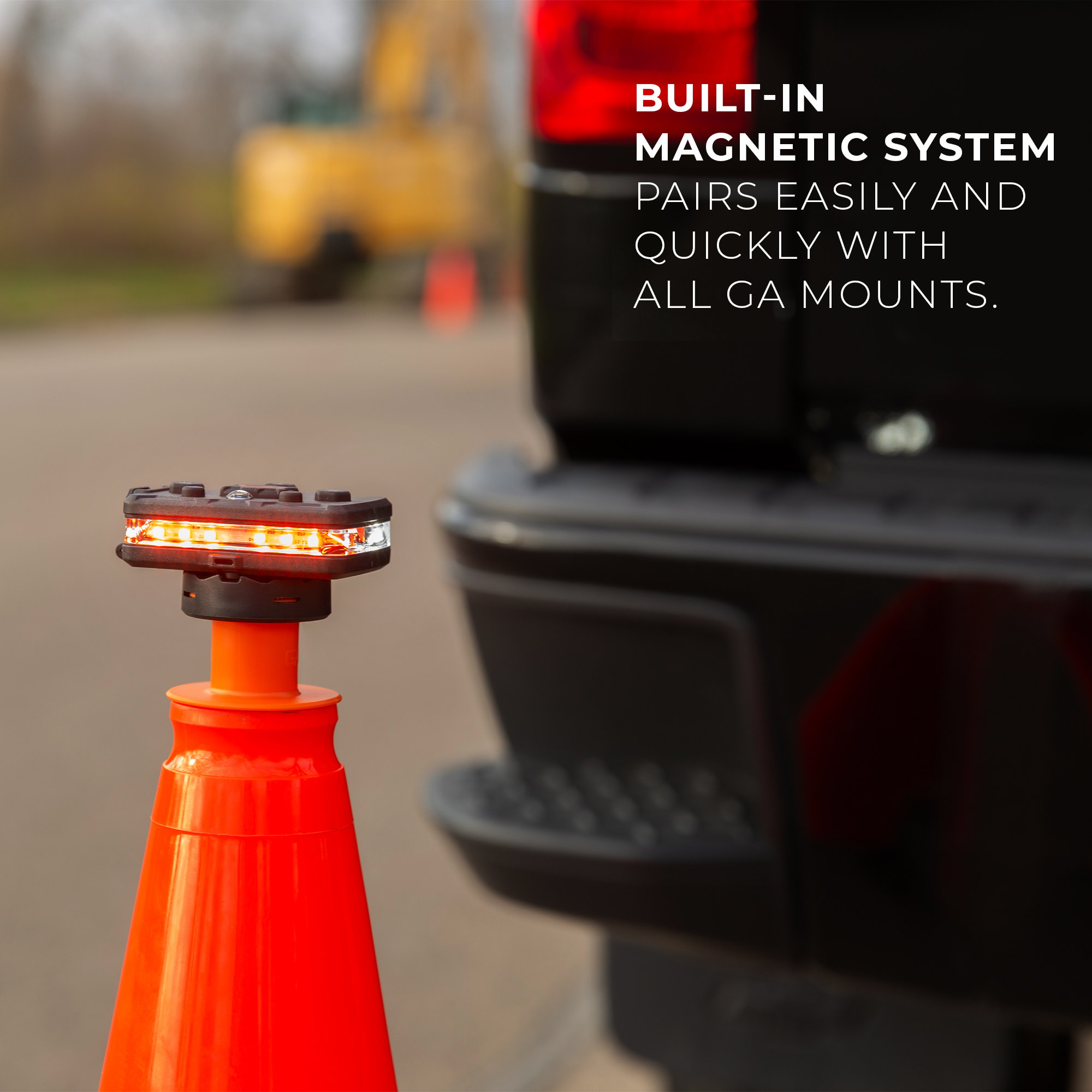 multi-colored roadside safety light device