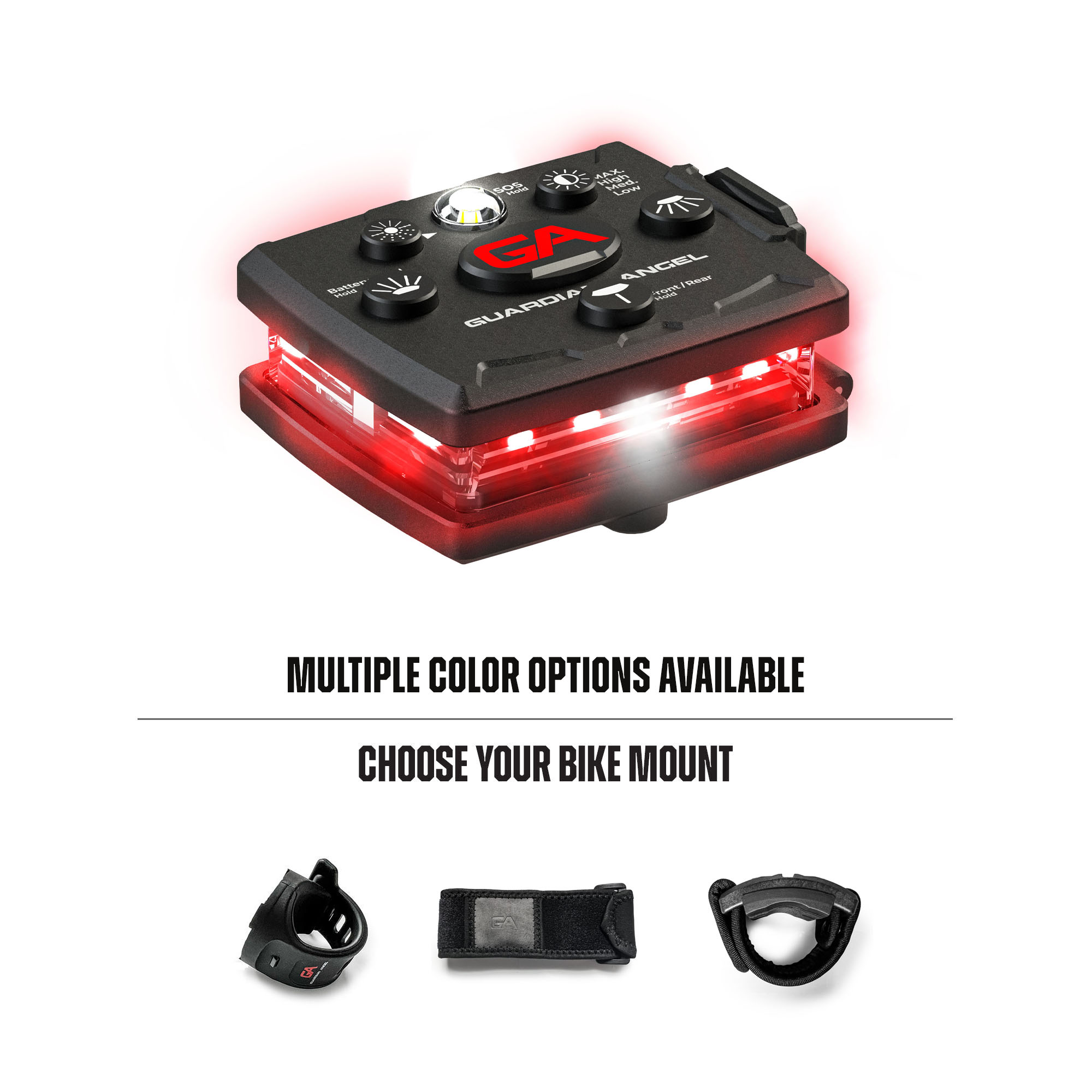 Guardian Angel Biking Safety Light bundle